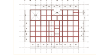土台伏図・平面図のCADデータ