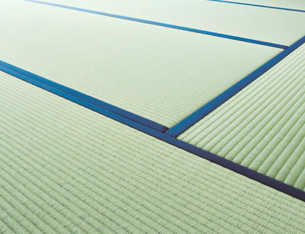 青々とした畳が敷かれた部屋の床