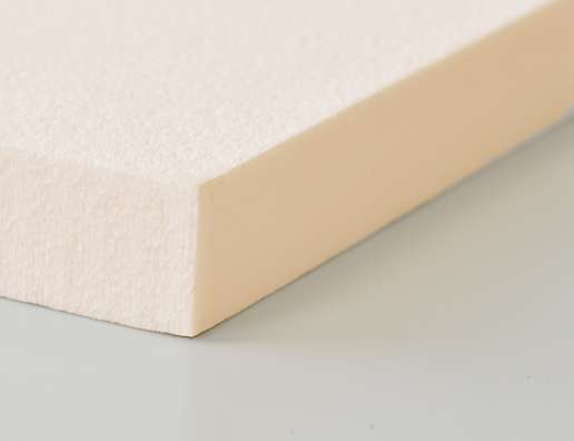 押出法ポリスチレンフォームの角を拡大した図